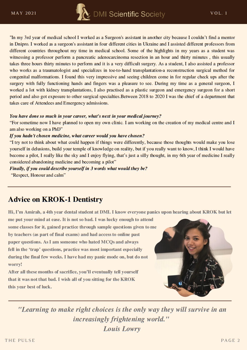 second page